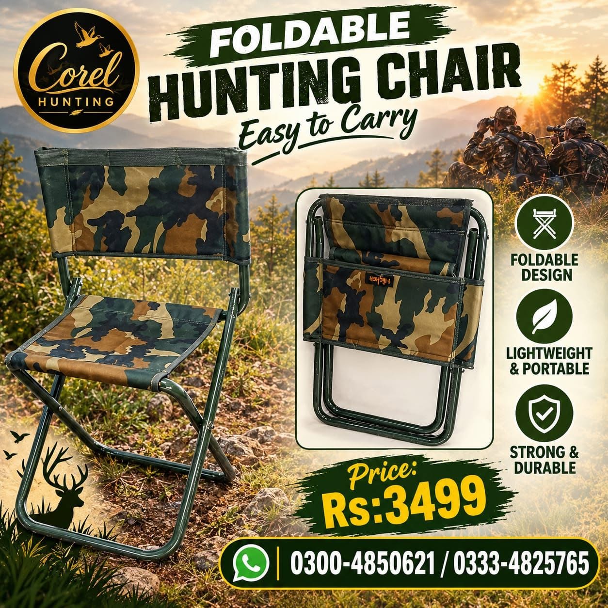 Foldable Hunting Chair