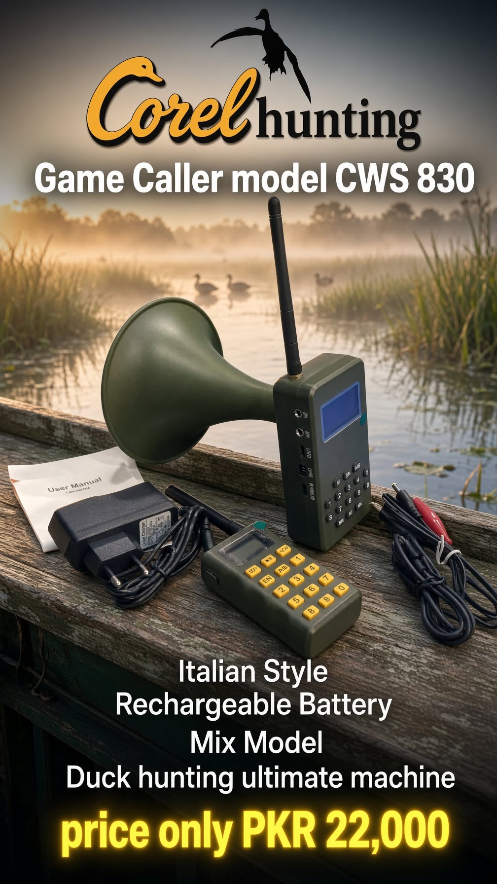 Game Caller CWS 830